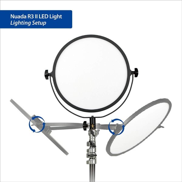 Phottix Nuada R3 VLED Video Light   Soft Bi Color LED Panel for Video   Photography    Key Lighting