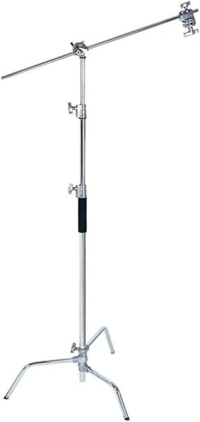 Phottix Pro Boom Stand  Stainless Steel      Heavy Duty Support for Studio Lighting Camera & Light Stands