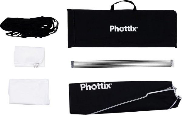 Phottix Solas Octagon Softbox with Grid 48inches / 122cm Professional Soft Lighting Solution SoftBox & Reflectors