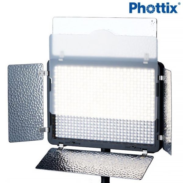 Phottix VLED 720 Video Light   Powerful LED Panel with AC Adapter Lighting