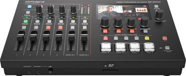 Roland SR-20HD Direct Streaming AV Mixer Camera Accessories