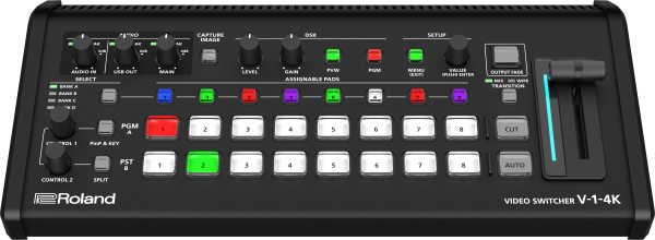 Roland V-1-4K 4K 60p Video Switcher Camera Accessories
