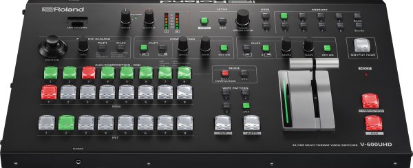 Roland V 600UHD 4K HDR Multi Format Video Switcher Roland