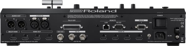 Roland V 600UHD 4K HDR Multi Format Video Switcher Production Switchers & Converters 