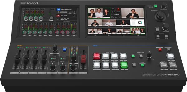 Roland VR-400UHD 4K Streaming AV Mixer Camera Accessories