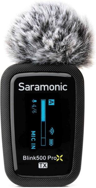 Saramonic Blink 500 ProX B2   Wireless Clip On Microphone System for 2 Person Recording Professional Audio