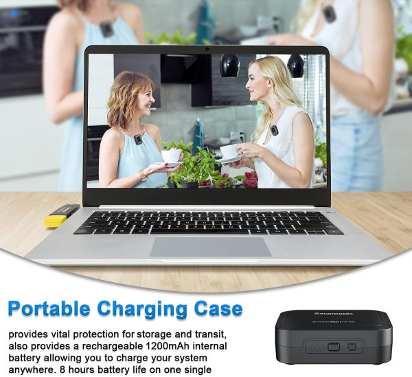 Saramonic Blink500 Pro B6   Dual Channel Wireless Microphone System for Professional Quality Audio Professional Audio