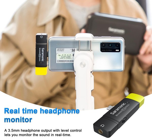 Saramonic Blink500 Pro B6   Dual Channel Wireless Microphone System for Professional Quality Audio Professional Audio