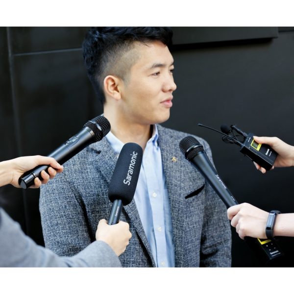 Saramonic UwMic9 HU9   Wireless UHF Handheld Cardioid Microphone Transmitter Professional Audio