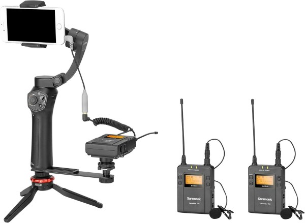 Saramonic UWMIC9 KIT2 UHF Wireless Microphone System RX9 TX9 TX9 Professional Audio
