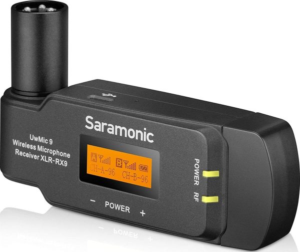 Saramonic UwMic9 KIT7   UHF Wireless Microphone System for DSLR   Camcorders  Black  Professional Audio