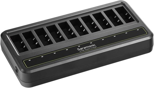 Saramonic WiTalk WT5D 5 Person Full Duplex 1 9GHz Wireless Intercom System with Dual Ear Headsets Hub and Hard Case Professional Audio