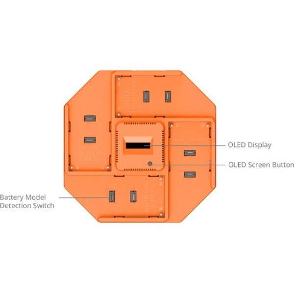 SmallRig 4 Channel Charger  L Series NP F970 4 Battery Kit Battery & Grip