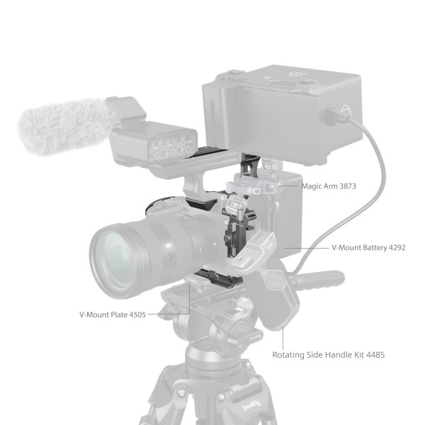 SmallRig 4771 HawkLock Quick Release Advanced Cage Kit for Sony FX3 FX30     Ultimate Shooting Convenience  Others