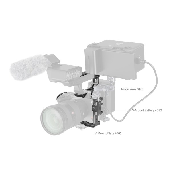 SmallRig 4771 HawkLock Quick Release Advanced Cage Kit for Sony FX3 FX30     Ultimate Shooting Convenience  Others