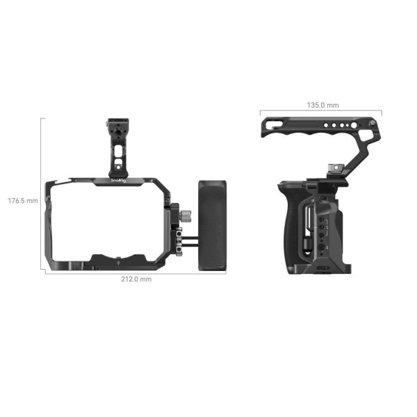 SmallRig Advanced Cage Kit for Sony Alpha 7R V   Alpha 7 IV   Alpha 7S III 3669C Others