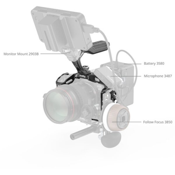 SmallRig Black Mamba  Camera Cage Kit for Canon EOS R5 Mark II Others