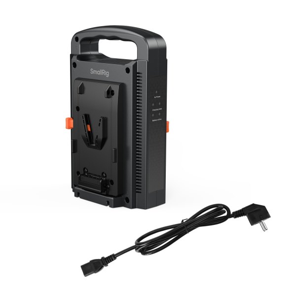SmallRig Dual Channel V Mount Battery Charger  European Standard  4579 Battery & Grip