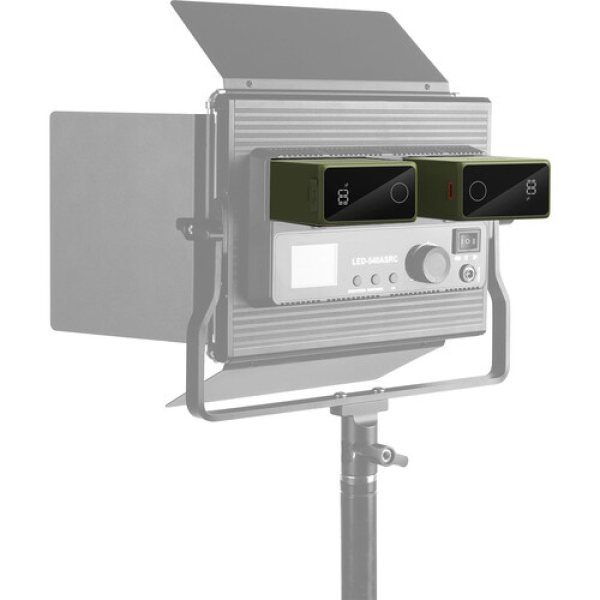 SmallRig L Series NP F970 USB C Rechargeable Camera Battery  Green  Battery & Grip