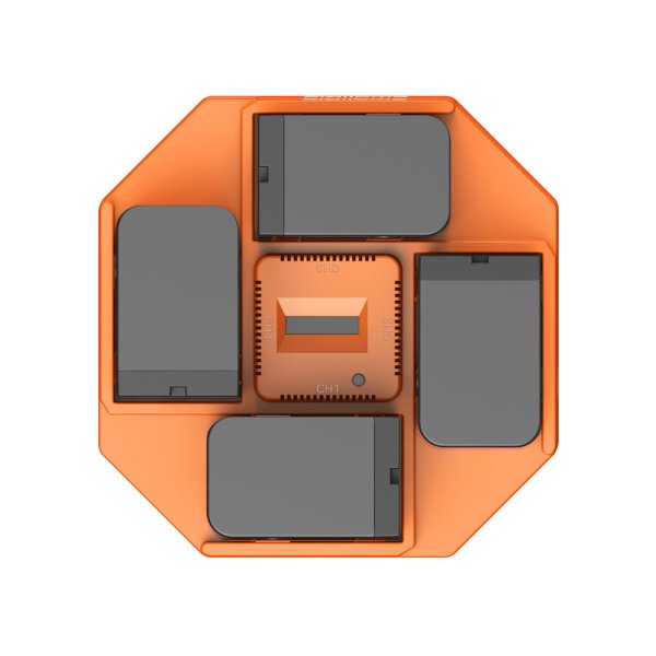 SmallRig NP F970 4 Channel Camera Battery Charger   4 Battery Kit 4834 Battery & Grip