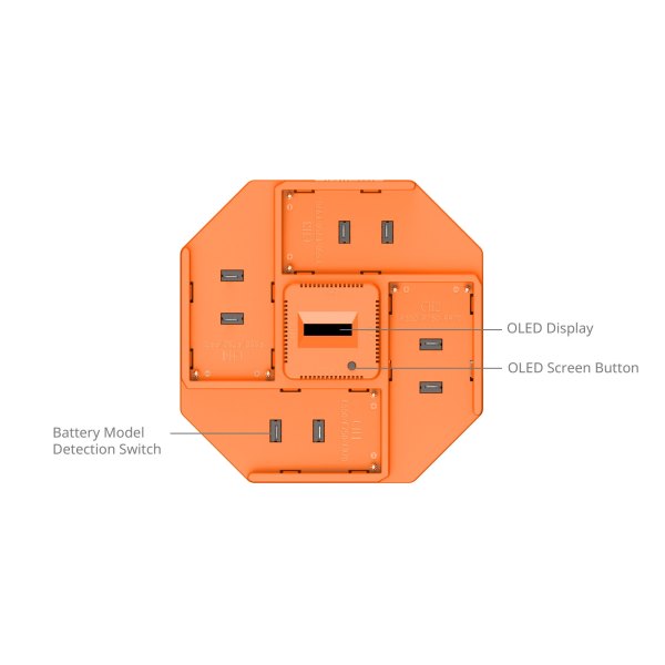SmallRig NP F970 4 Channel Camera Battery Charger   4 Battery Kit 4834 Battery & Grip