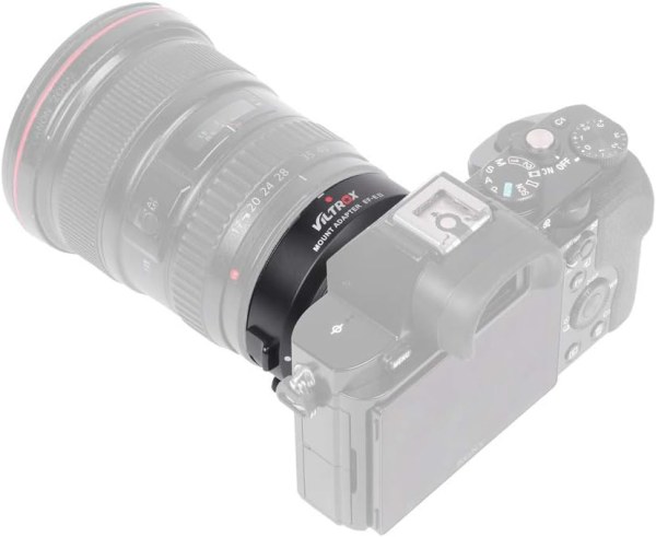 VILTROX EF EII Lens Adapter for Canon EF to Sony E Mount APS C Cameras Lens & Accessories