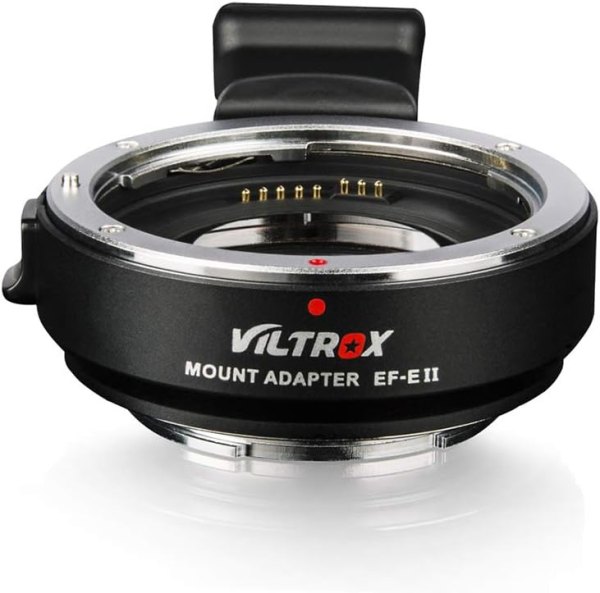 VILTROX EF EII Lens Adapter for Canon EF to Sony E Mount APS C Cameras Lens & Accessories