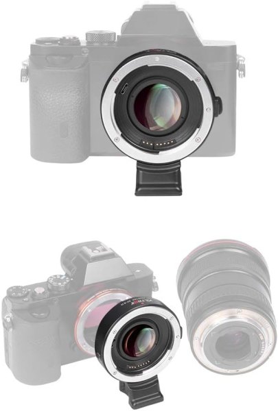 VILTROX EF EII Lens Adapter for Canon EF to Sony E Mount APS C Cameras Lens & Accessories