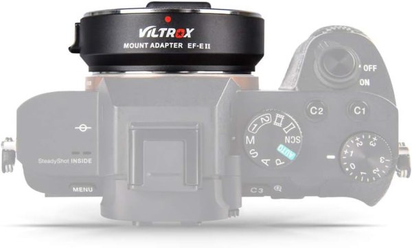 VILTROX EF EII Lens Adapter for Canon EF to Sony E Mount APS C Cameras Lens & Accessories