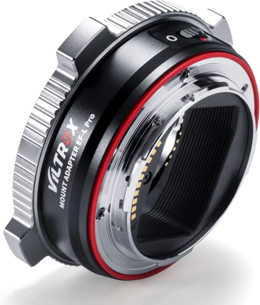 VILTROX EF L Pro Auto Focus Lens Mount Adapter with Security Lock Lens & Accessories