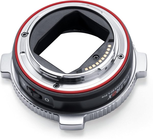 VILTROX EF L Pro Auto Focus Lens Mount Adapter with Security Lock Lens & Accessories