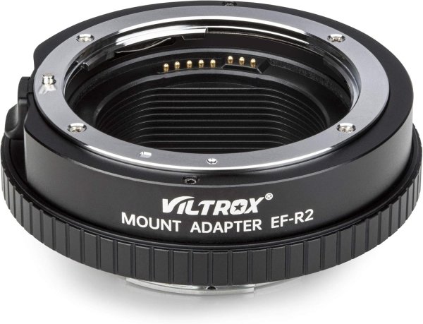 Viltrox EF R2 Auto Focus Lens Adapter with Control Ring for Canon EF EF S to EOS R Lens & Accessories