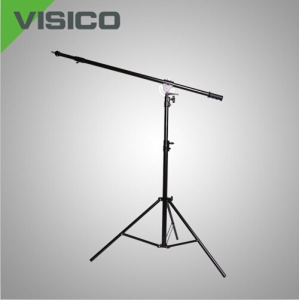 VISICO LS 5009A Boom Stand with Light Stand     Adjustable   Heavy Duty Camera & Light Stands