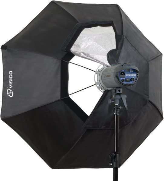 Visico   Octagun Softbox With Grid  95Cm SoftBox & Reflectors