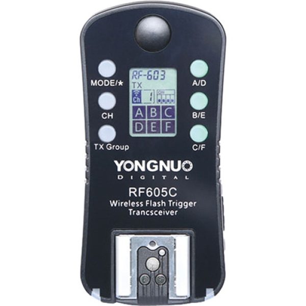 YONGNUO RF 605C Wireless Flash Trigger Transceiver Kit for Nikon    2 4GHz  100m Range Flashes Trigger & Remote