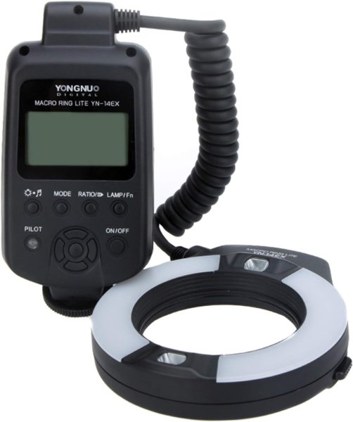 Yongnuo YN 14EX TTL Macro Ring Flash     Professional Lighting for Canon DSLR Flashes Trigger & Remote