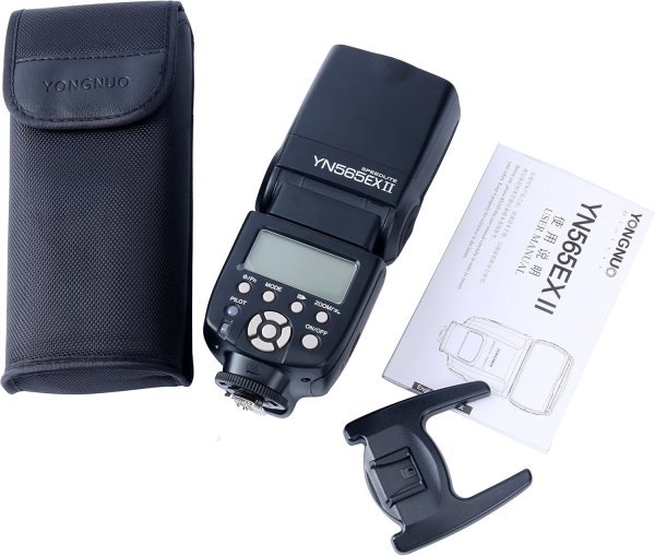 Yongnuo YN 565EX II C Speedlite for Canon     ETTL Flash with High Speed Performance Flashes Trigger & Remote