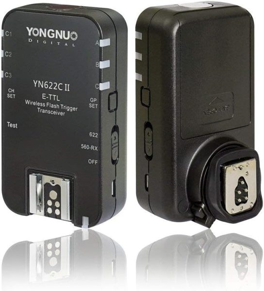 YONGNUO YN 622CAN Wireless Flash Trigger Transceiver Set for Canon E-TTL Speedlites Flashes Trigger & Remote