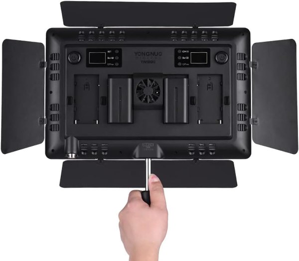 YONGNUO YN1200 Pro LED Video Light 5500K with Adjustable Brightness   APP Control Lighting