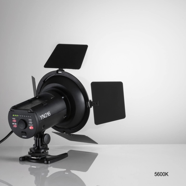 YONGNUO YN216 LED Video Light 5600K with 4 Color Plates for DSLR Cameras Lighting