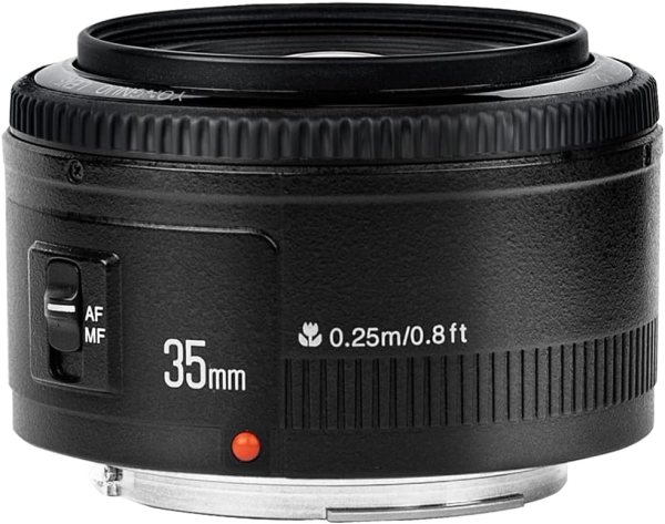YONGNUO YN35mm F2     Wide Angle Prime Lens with Auto Focus for Nikon EF Mount Lens & Accessories