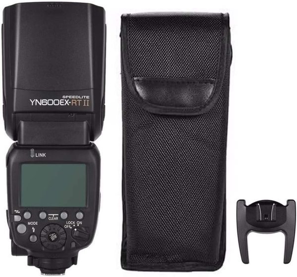 Yongnuo YN600EX RT II     ETTL Flash with HSS GN60 for Canon Master System Flashes Trigger & Remote