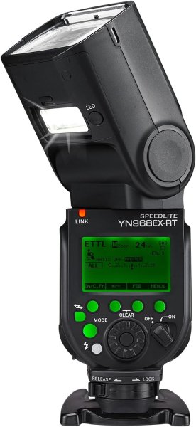 YONGNUO YN968EX RT Speedlite     GN60 Wireless TTL Flash with LED for Canon Flashes Trigger & Remote