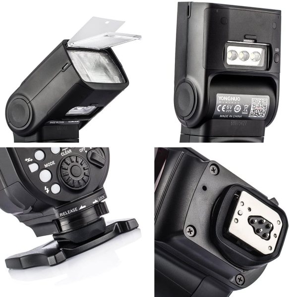 YONGNUO YN968EX RT Speedlite     GN60 Wireless TTL Flash with LED for Canon Flashes Trigger & Remote