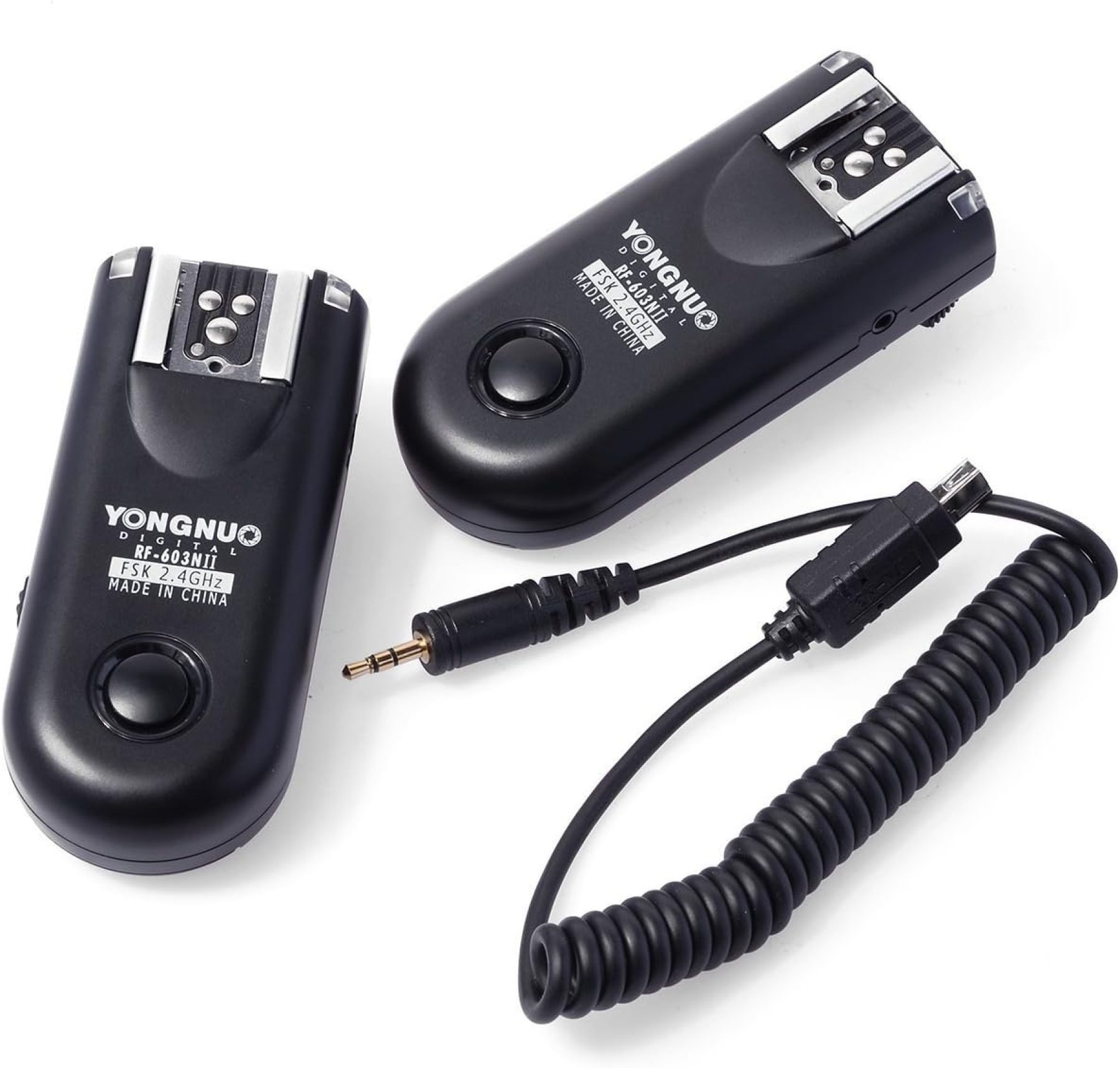 YONGNUO RF 603N II Wireless Flash Trigger Kit for Canon    2 4GHz  120m Range Flashes Trigger & Remote